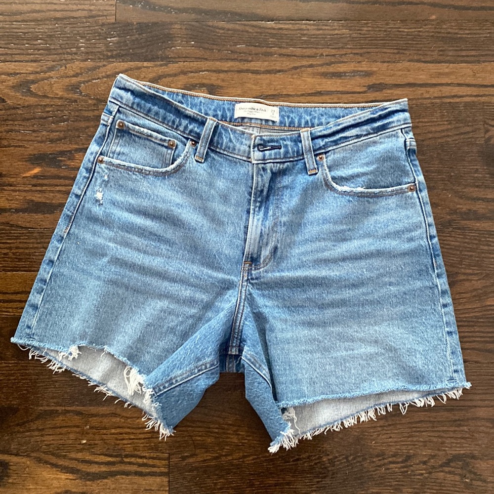 Abercrombie & Fitch The Baggy Short Mid Rise 29/8 Medium Color